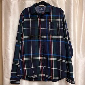 Scotch & Soda Multicolor Plaid Button Down Shirt